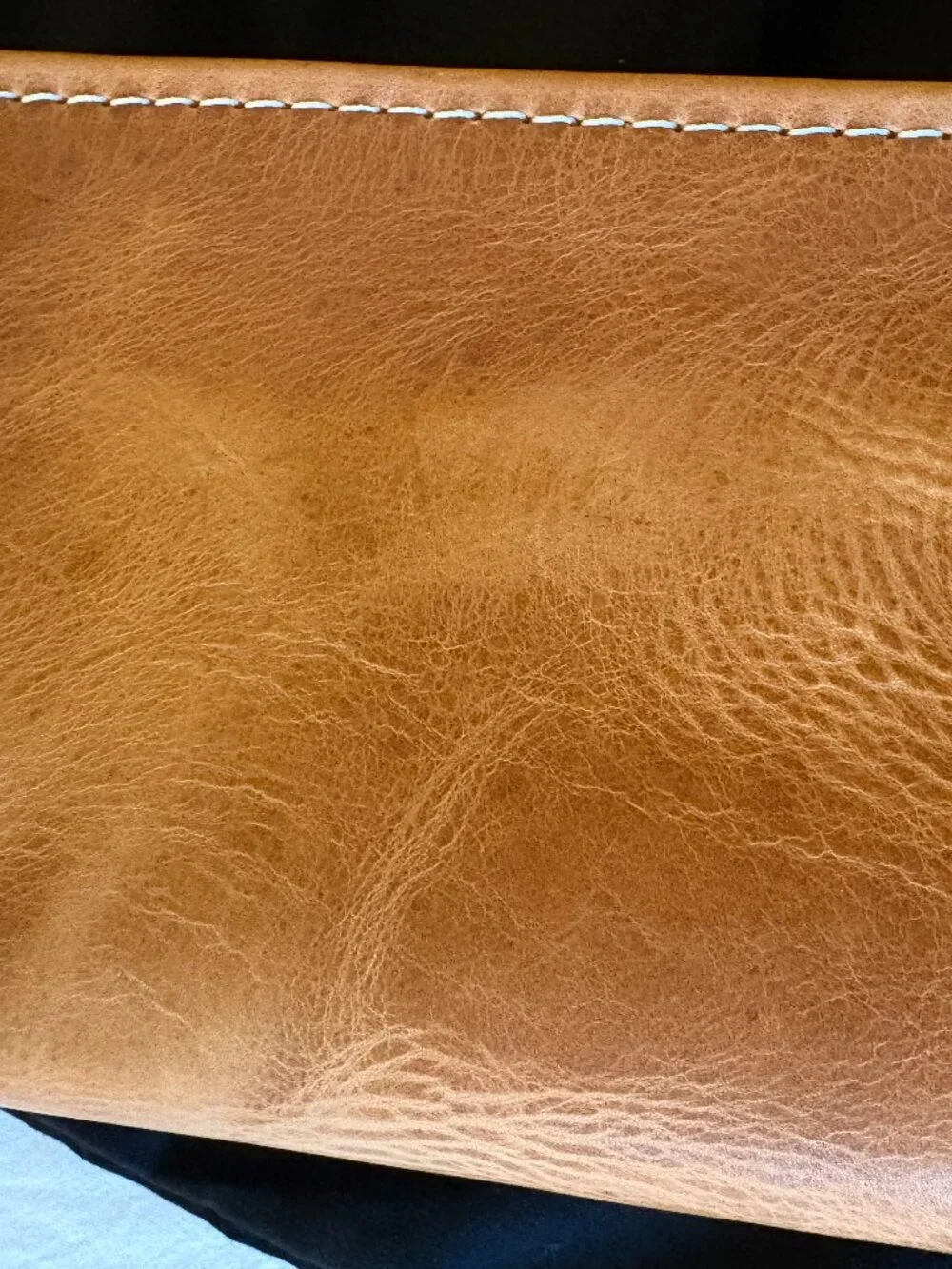 Range Leather McKinley Clutch - Natural (Tan)